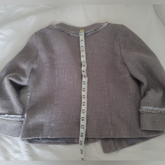 Gray Tweed Jacket - Picture 6 of 6